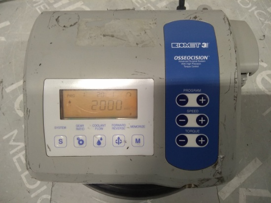 BIOMET 3i. Inc Osseocision Dental Implant Motor System - 75621