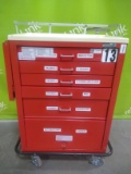 Waterloo Healthcare Anesthesia Cart - Red 0 - 80592