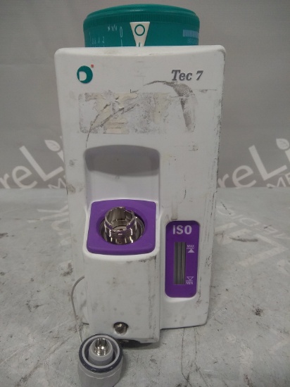 Datex-Ohmeda Tec 7 Isoflurane Vaporizer - 92135
