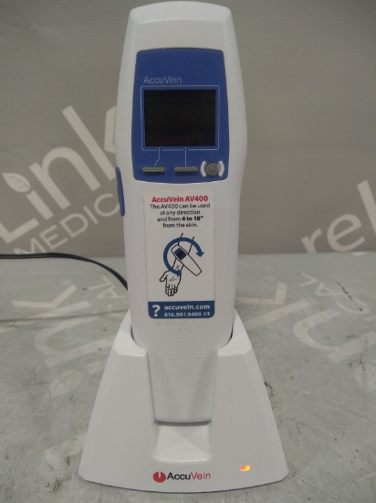 AccuVein AV400 UV Light Vein Finder Transilluminator Locator - 91500