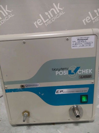 Biosystems PosiChek3 Non-USB SCBA Test Bench - 86744