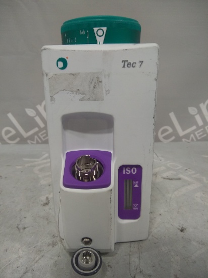 Datex-Ohmeda Tec 7 Isoflurane Vaporizer - 92301