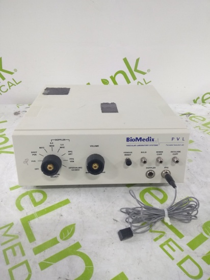 Biomedix Medical PVL Portable Vascular Lab- 87671