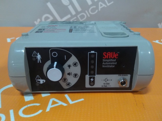 Automedx SAVe Simplified Automated Ventilator 600 x 10 Portable - 098063