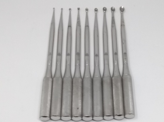 Surgical Set 9 Piece Curette Set - 092564