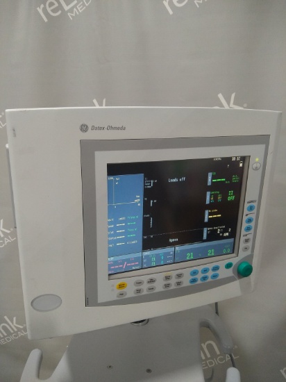 GE Healthcare N-MRI2-01 MRI Anesthesia Monitor - 083382