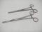 Surgical Instrument Straight Rochester-Pean Clamps - Set of 2 - 099381