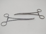 Jarit 105-191 Curved Rochester Pean Forceps - Set of 2 - 099511