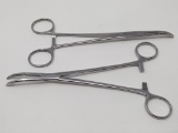 Surgical Instrument Heaney Double Teeth Hysterectomy Forceps - Set of 2 - 099596