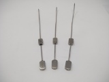 Pilling Surgical Stamey Needle Set 214689, 214691, 214688 - 099554