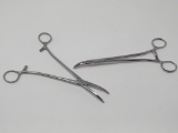 Surgical Instrument Heaney Double Teeth Hysterectomy Forceps - Set of 2 - 099598