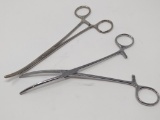 Surgical Instrument Curved Rochester-Pean Artery Forceps - Set of 2 - 099527