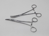 Miltex 7-162 Curved Rochester-Ochsner Forceps - Set of 2 - 099534