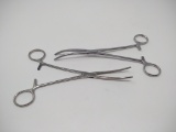 Surgical Instrument Straight Rochester-Pean Clamps - Set of 2 - 099512