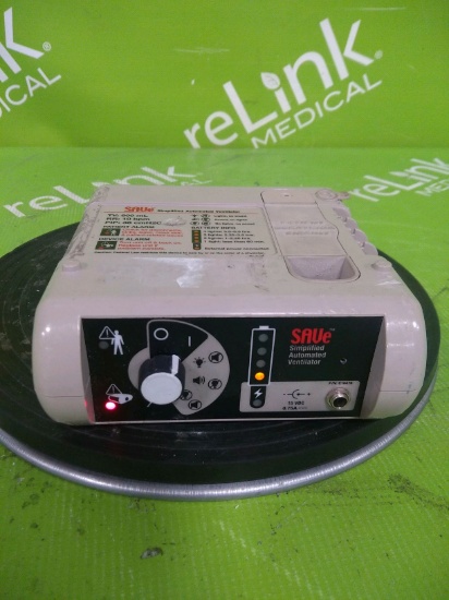 Automedx SAVe Simplified Automated Ventilator 600 x 10 Portable - 100222