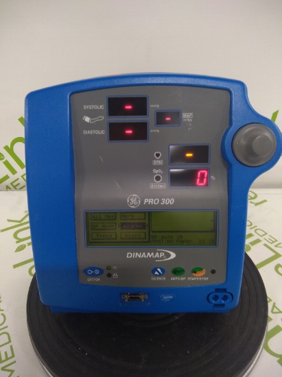 GE Healthcare Dinamap Pro 300V2 DP310 Vital Signs Monitor - 115019