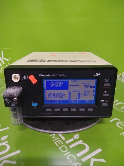 Ohmeda Medical 4700 OXICAP PULSE OXIMETER MONITOR - 122541