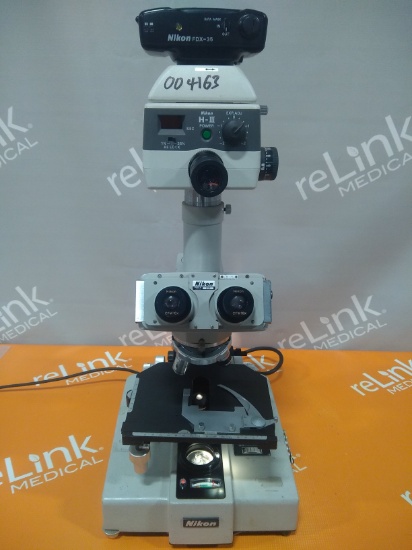Nikon Biophot Trinocular Microscope - 095227