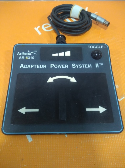 Arthrex AR-8310 Adapteur Power System II Footswitch - 105576