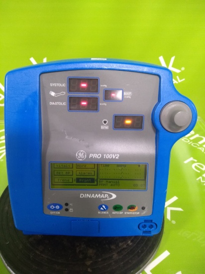 GE Healthcare Dinamap PRO 100V2 Patient Monitor - 116490