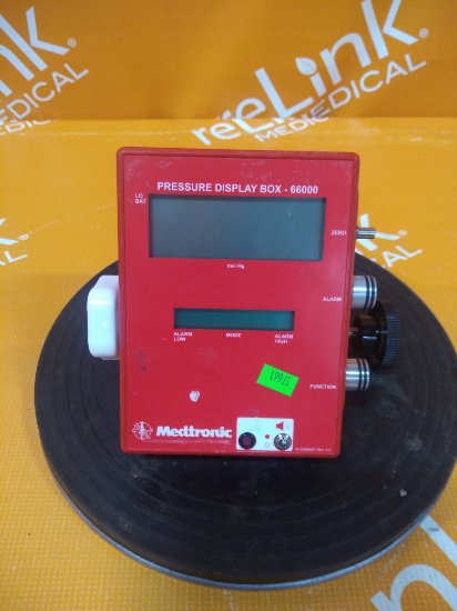 Medtronic 66000 Pressure Display Box - 110477