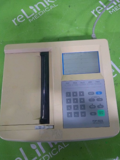 Fukuda Denshi America Corp. Auto Cardiner FCP-4101AN Electrocardiogram Analyzer - 103453