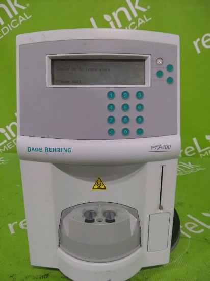 Dade Behring PFA-100 Platelet Analyzer - 106530
