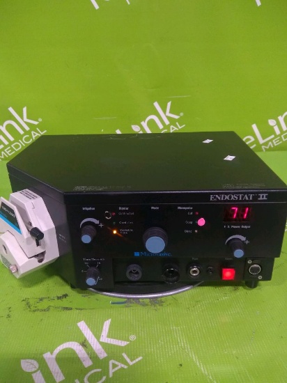 Microvasive Endostat II Electrosurgical Unit W/ Footswitch - 101653