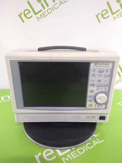 Invivo MDE 3150M Millennia 3155MVS MRI Patient Monitor - 097455