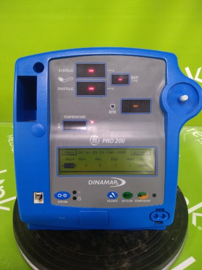 GE Healthcare Dinamap PRO 100V2 Patient Monitor - 116458