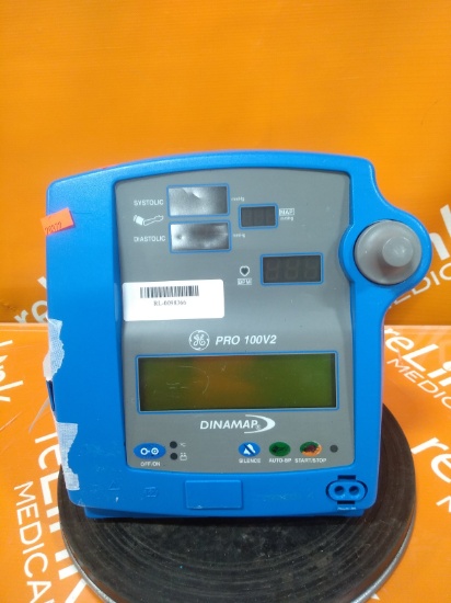 GE Healthcare Dinamap PRO 100V2 Patient Monitor - 122209