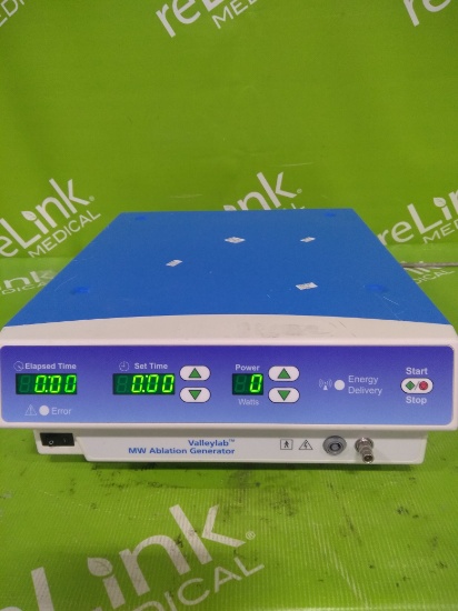 Covidien ValleyLab MW Ablation Generator System Microwave ESU - 108661