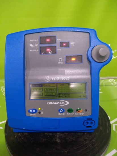 GE Healthcare Dinamap PRO 100V2 Patient Monitor - 116474