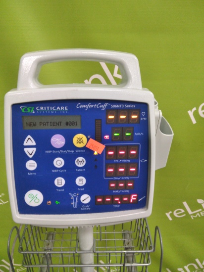 Criticare Comfort Cuff 506NT3 Vital Signs Monitor - 152008