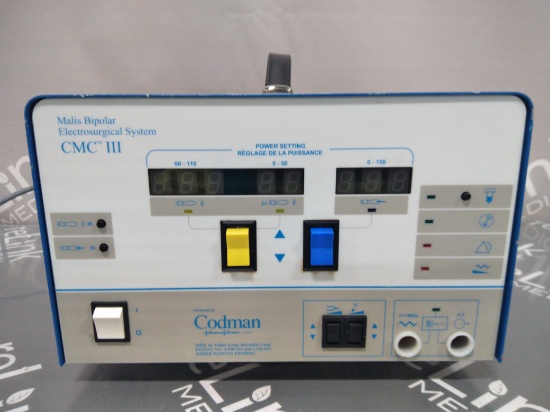 Codman CMC III Malis Bipolar Electrosurgical System - 152456