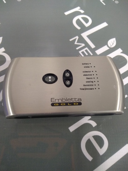 Embla Embletta Gold 2003005 Sleep Monitoring/Study System - 117110