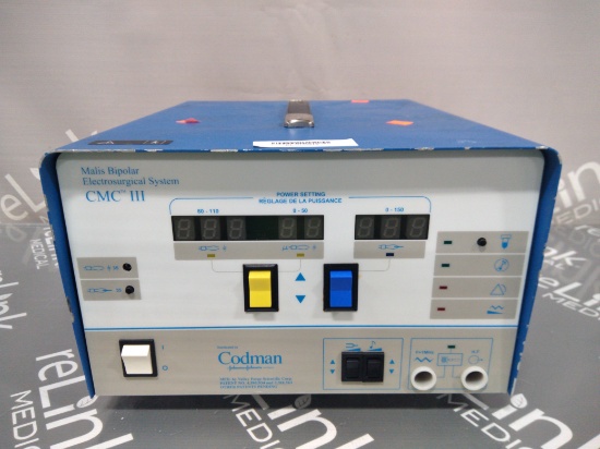 Codman CMC III Malis Bipolar Electrosurgical System - 152458