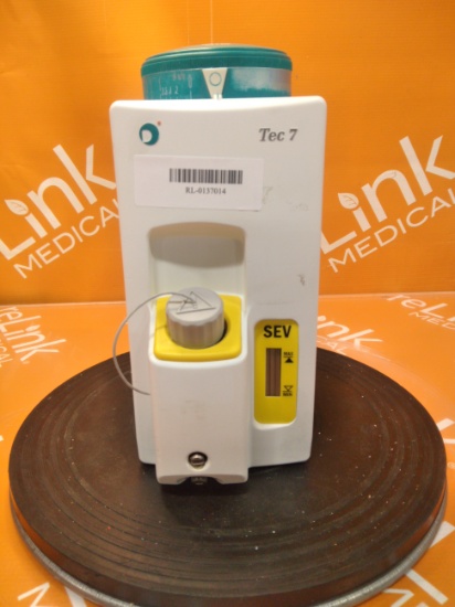 Datex-Ohmeda Tec 7 Sevoflurane Vaporizer - 163938
