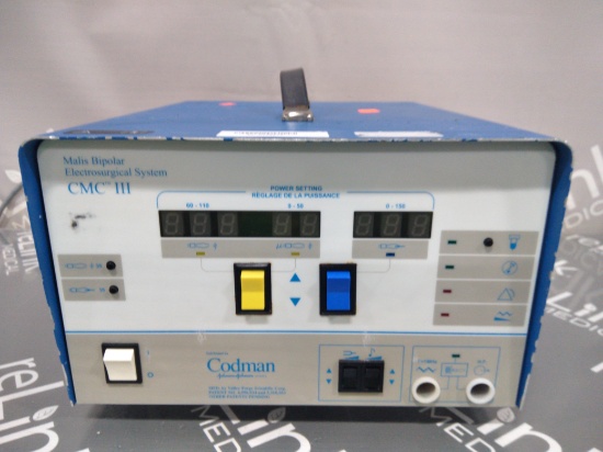 Codman CMC III Malis Bipolar Electrosurgical System - 152462