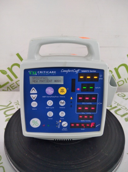 Criticare Comfort Cuff 506NT3 Vital Signs Monitor - 173406