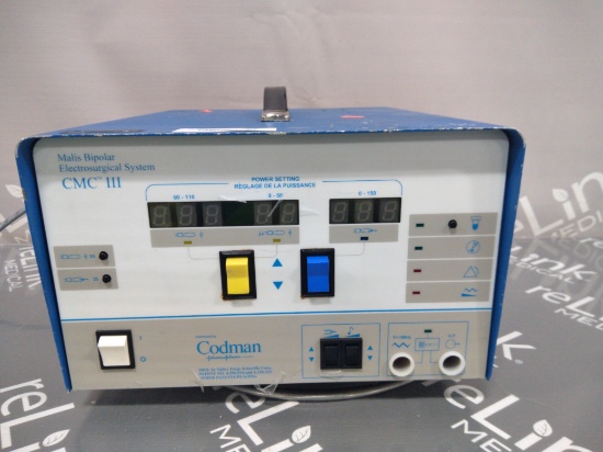 Codman CMC III Malis Bipolar Electrosurgical System - 152463