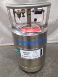 Cryofab Inc Nitrogen UN 1977 Stainless Steel Liquid Tank - 173213