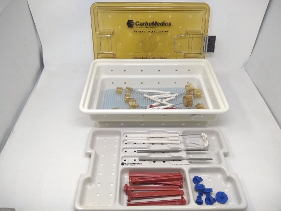 CarboMedics TR-101 Heart Valve Instrument Tray - 167615