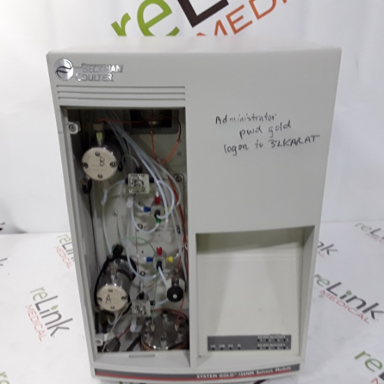 Beckman Coulter System Gold 126NM Solvent Module - 198993