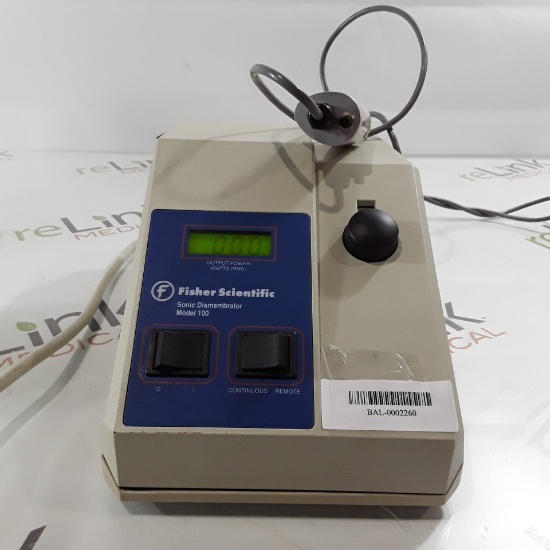 Fisher Scientific D100 Sonic Dismembrator - 232192