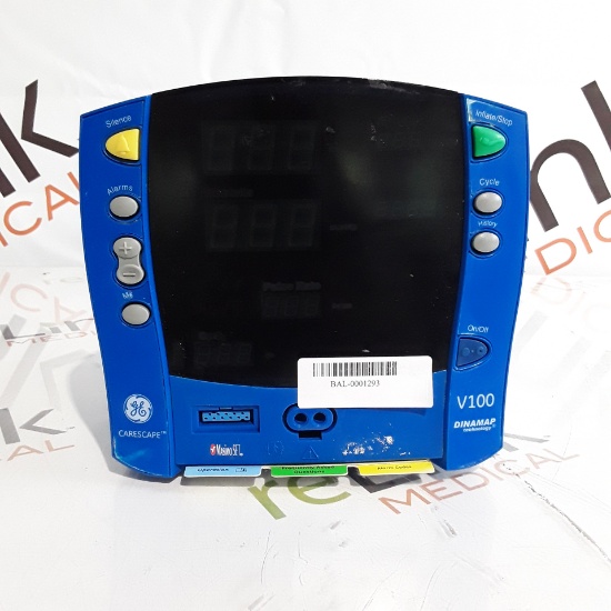 GE Healthcare Dinamap V100 Vital Signs Monitor - 225758