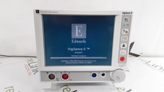 Edwards Lifesciences Vigilance II Patient Monitor - 279039