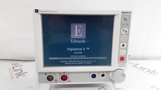 Edwards Lifesciences Vigilance II Patient Monitor - 279054