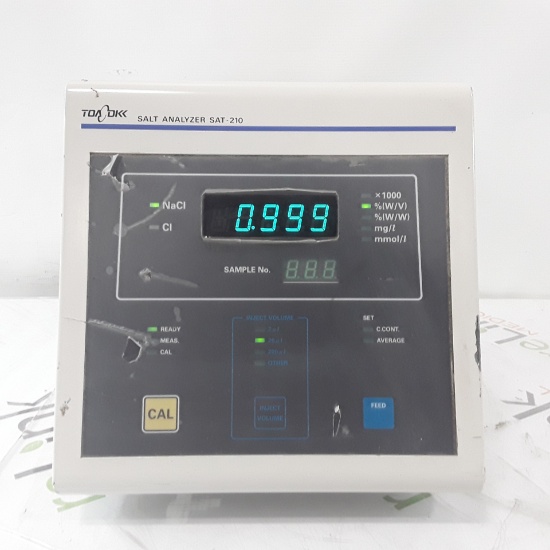 DKK-Toa Corp SAT-210 Salt Analyzer - 008029