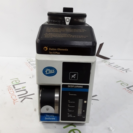 Datex-Ohmeda Tec 6 Plus Desflurane Vaporizer - 003248